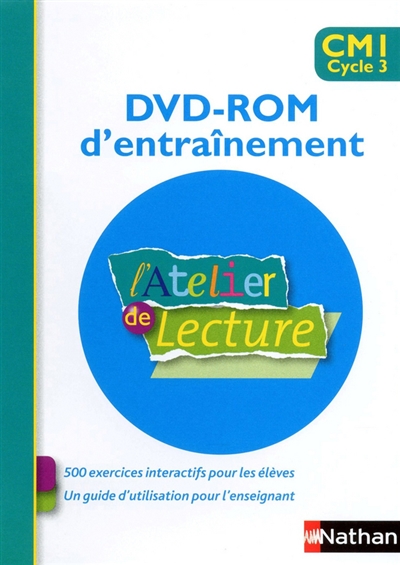 L'atelier de lecture CM1, cycle 3 : DVD-ROM d'entraînement