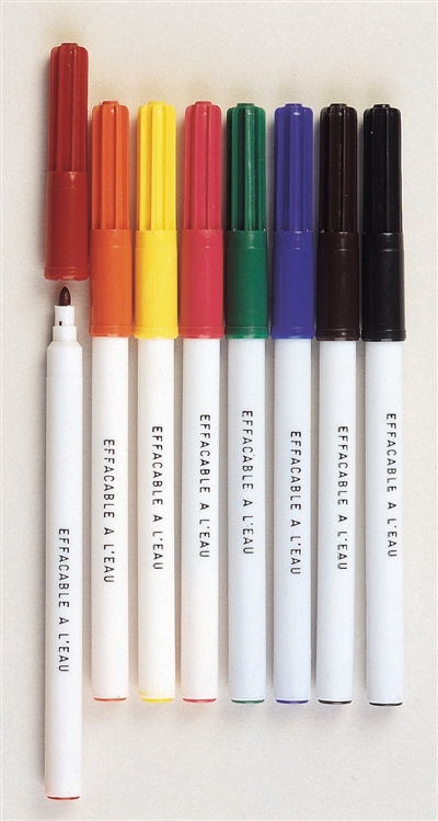 Feutres fins à tableaux