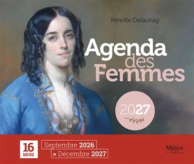 Agenda des femmes 2027 : 16 mois, septembre 2026-décembre 2027