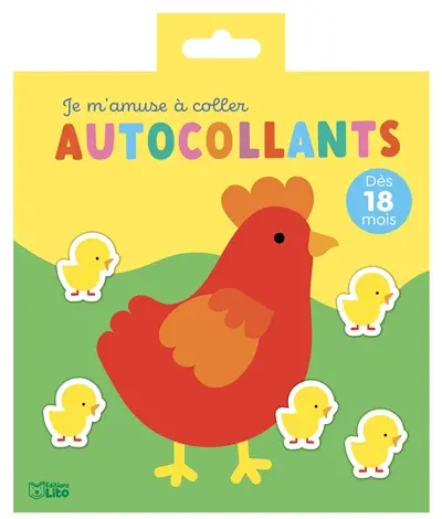 La poule : autocollants