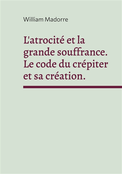 L'atrocité et la grande...