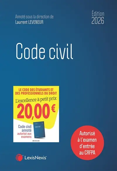 Code civil 2026