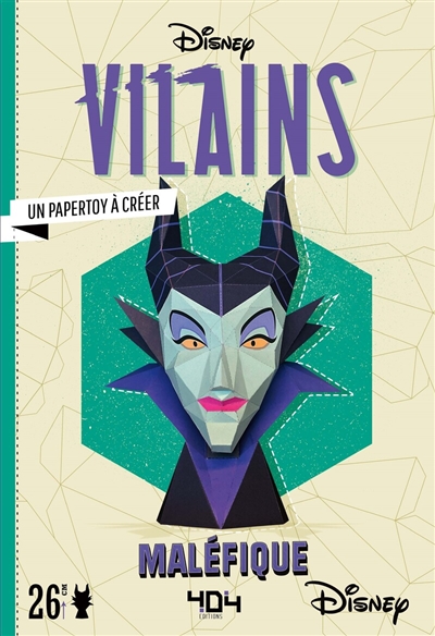 Disney vilains : Maléfique : papertoy à créer