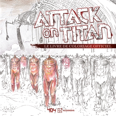 Attack on Titan : Le livre de coloriage officiel