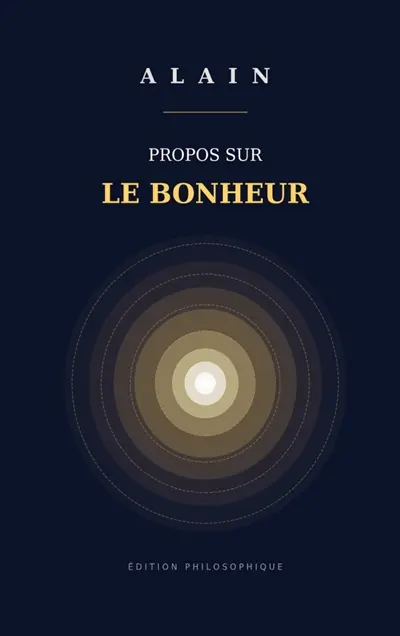 Propos sur le bonheur