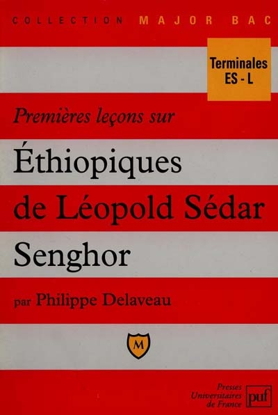 Premières leçons sur Ethiopiques de Léopold Sédar Senghor