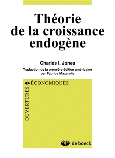 Théorie de la croissance endogène