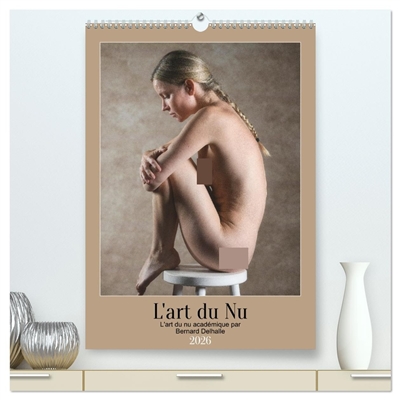 L'art du nu (Calendrier mural 2026 DIN A2 horizontal) calendrier de bureau : L'art du nu en photographie