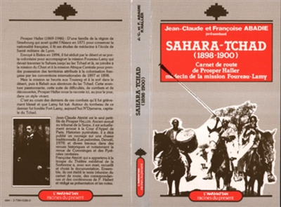 Sahara-Tchad, 1898-1900 : carnet de route de Prosper Haller, médecin de la mission Foureau-Lamy