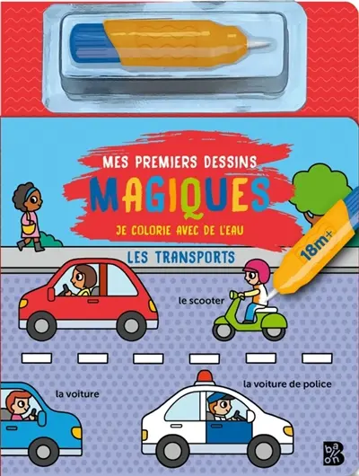 Mes premiers dessins magiques : Les transports