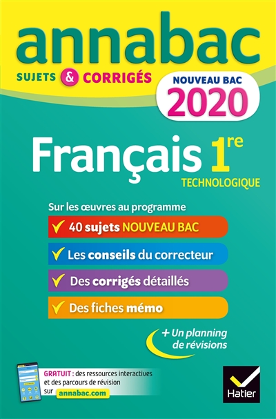 Français 1re séries...