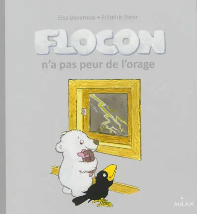Flocon n'a pas peur de l'orage