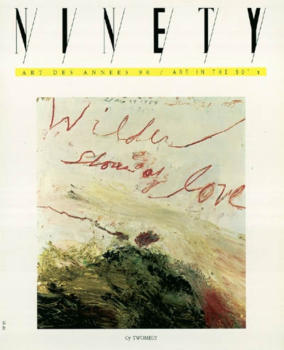 Ninety, n° 19. Cy Twombly, Pascal Convert