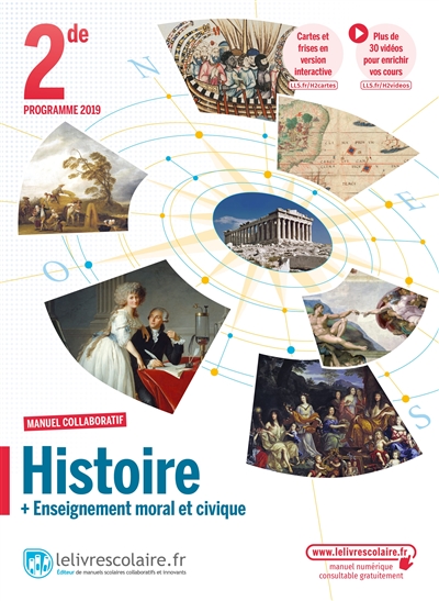 Histoire + enseignement moral et civique 2de : programme 2019