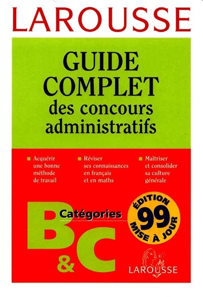Concours administratifs : catégories B et C