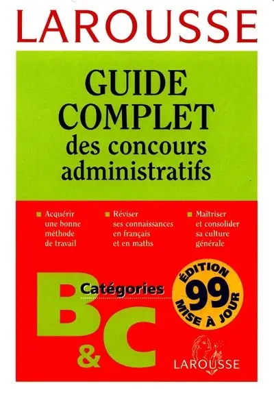 Concours administratifs : catégories B et C