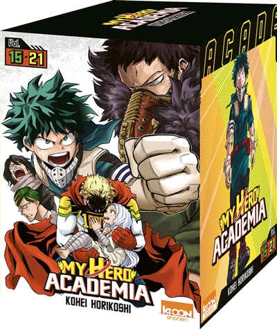 My hero academia : coffret...