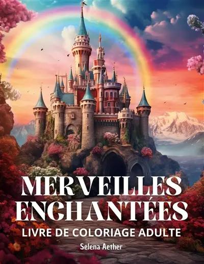 Merveilles enchantées : Livre de coloriage pour adultes