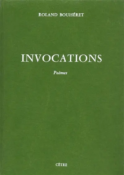 Invocations : poèmes