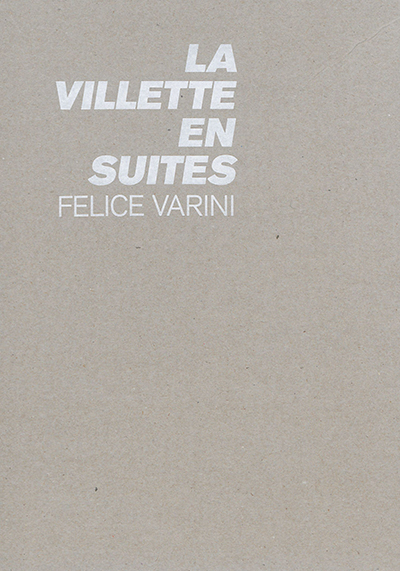 Felice Varini : la Villette en suites