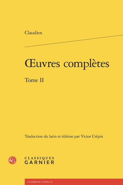 Oeuvres complètes. Vol. 2