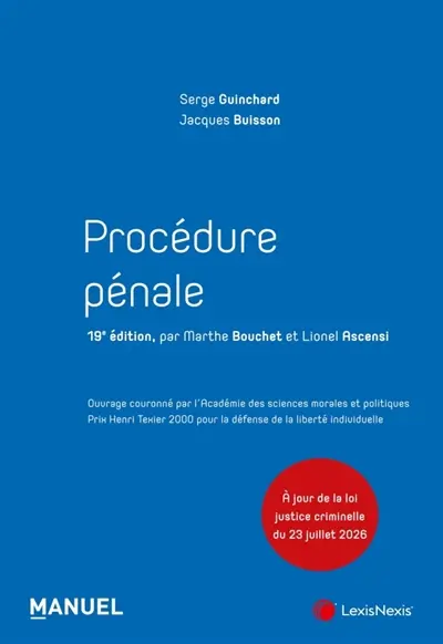 Procédure pénale