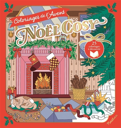 Noël cosy : coloriages de...