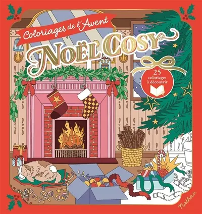 Noël cosy : coloriages de l'Avent