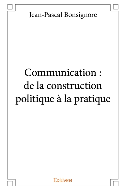 Communication : de la...