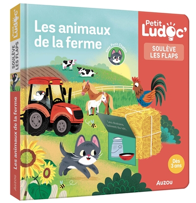 Les animaux de la ferme : soulève les flaps