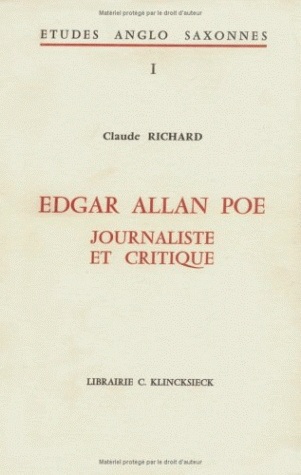 Edgar Allan Poe : Journaliste et critique