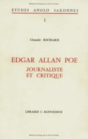 Edgar Allan Poe : Journaliste et critique