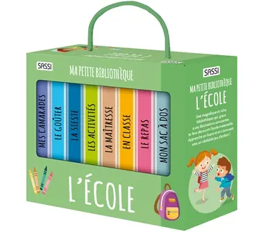 Ma petite bibliothèque. L'école