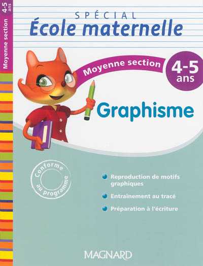 Graphisme, moyenne section, 4-5 ans