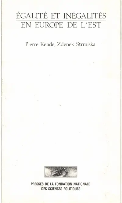 Egalité et inégalité en Europe de l'Est