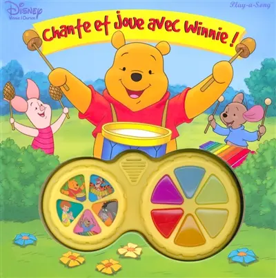 Chante et joue avec Winnie ! : livre tambour