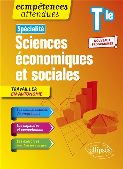 Spécialité sciences économiques et sociales terminale : nouveaux programmes