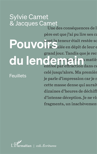 Pouvoirs du lendemain : feuillets