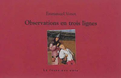Observations en trois lignes