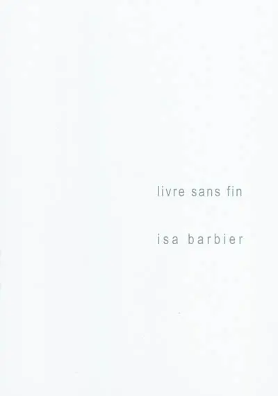 Livre sans fin. Vol. 6. Spirale
