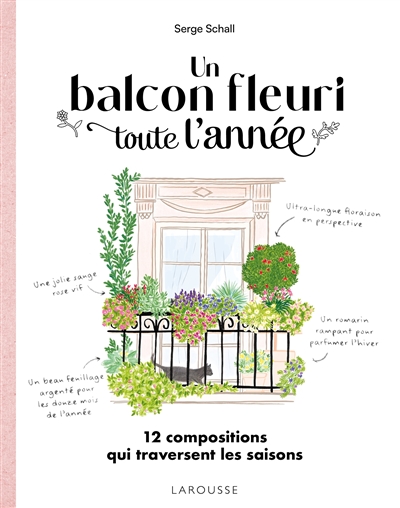 Un balcon fleuri toute l'année : 12 compositions qui traversent les saisons