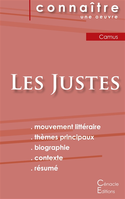 Fiche de lecture Les Justes...
