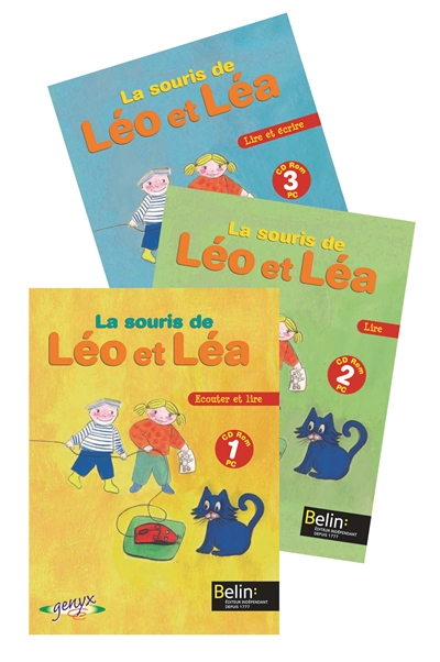 La souris de Léo et Léa : pack 3 CD-ROM