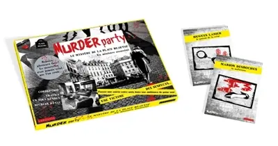 Murder party : le mystère de la place Beauvau : un ministre assassiné