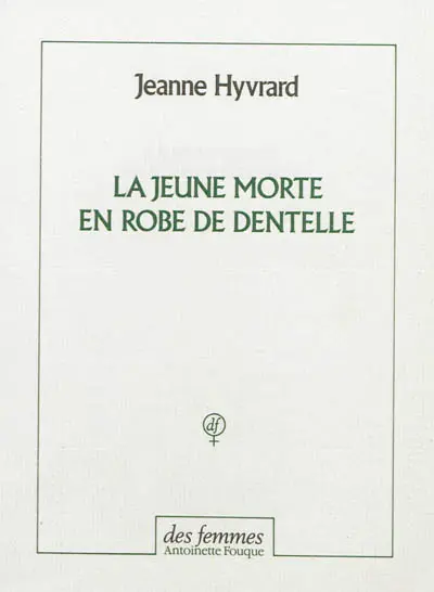 La jeune morte en robe de dentelle