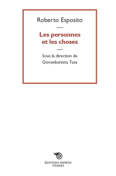 Les personnes et les choses