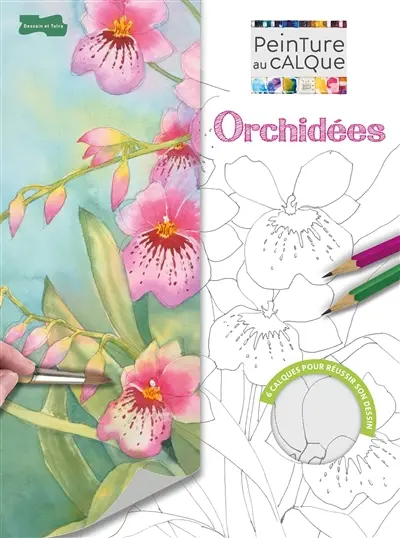 Orchidées à l'aquarelle