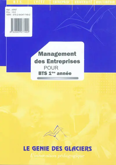 Management des entreprises BTS 1