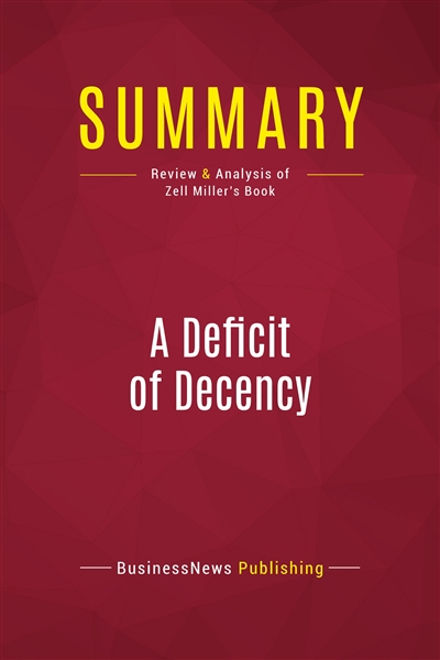 Summary : A Deficit of...