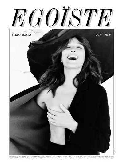 Egoïste, n° 19. Carla Bruni
